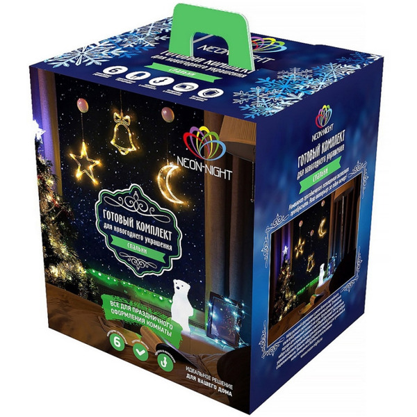 Набор украшений NEON-NIGHT Комплект Спальня (бирюзовый)