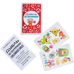 Настольная игра DREAM MAKERS 2127C "Дубль Монстрики. Cards"