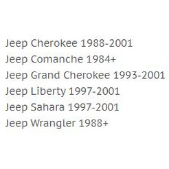 ISO-переходник Incar CH-D01 (Chrysler, Dodge, Jeep)