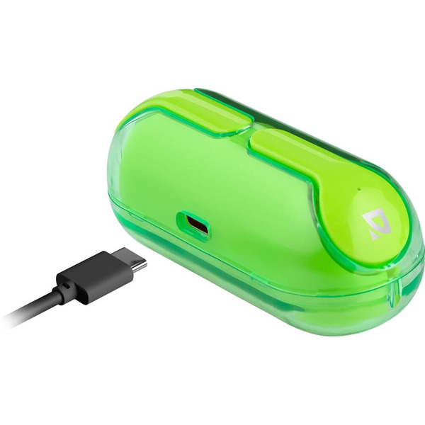 Наушники Defender Twins 916 (зеленый)