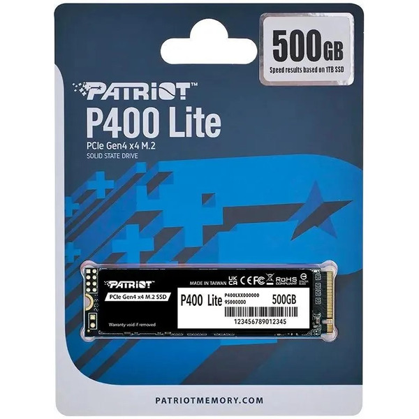 SSD Patriot P400 Lite 500GB P400LP500GM28H
