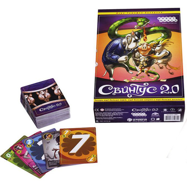 Настольная игра HOBBYWORLD  Свинтус 2,0 (3-е рус. изд.), Арт. 1118
