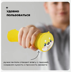 Набор гантелей Proiron силиконовые Г2005СИ (2шт)