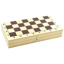 Настольная игра Десятое королевство Шашки деревянные (29*29) 2841