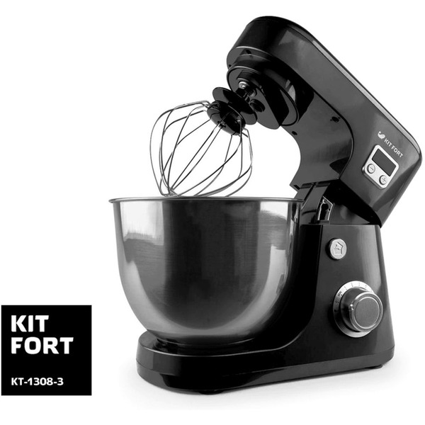 Планетарный миксер KITFORT KT-1308-3 черный