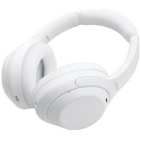 Наушники с микрофоном Sony WH-1000XM4 (белый)