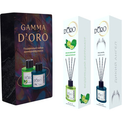 Подарочный набор Gamma D'ORO Дикий ангел new + Бодрящий бергамот (55 мл х 2)
