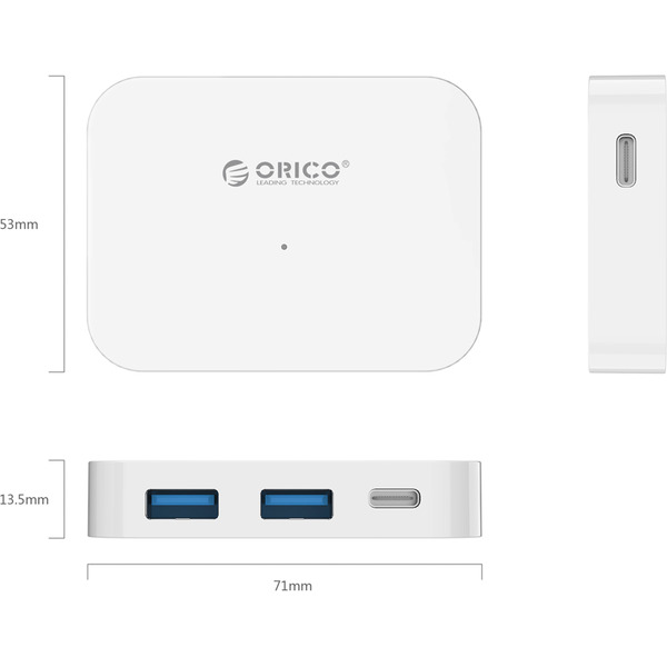 USB-хаб Orico TC2U-U3