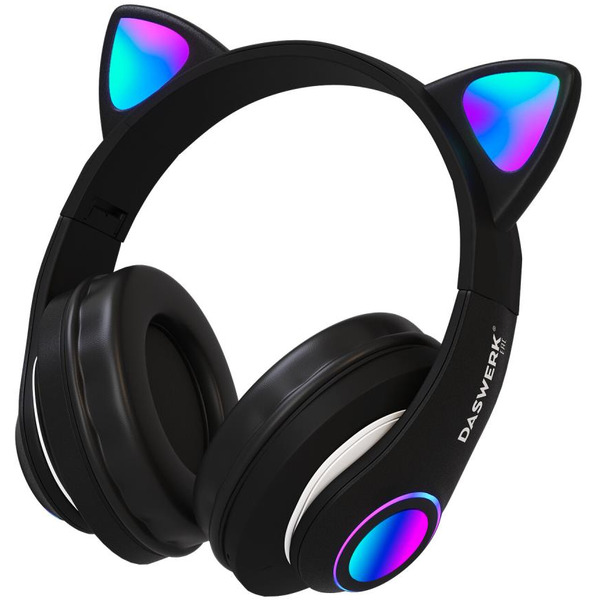 Наушники с ушками Daswerk STN-28 (черный)