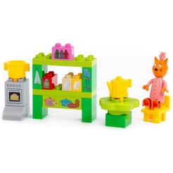 Конструктор Полесье Макси. Три кота. Мама на кухне 75861