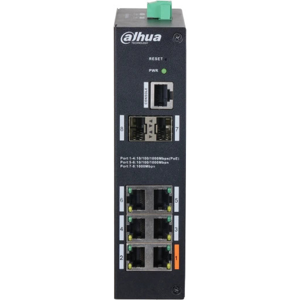 Коммутатор Dahua DH-HS4208-4GT-90