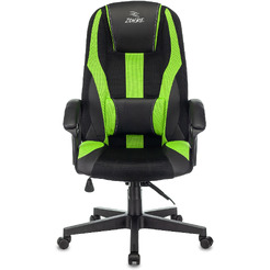 Кресло игровое Zombie 9 (1583709) черный/салатовый