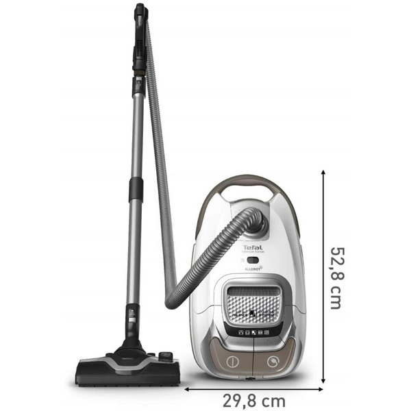 Пылесос с пылесборником Tefal Silence Force TW7487EA