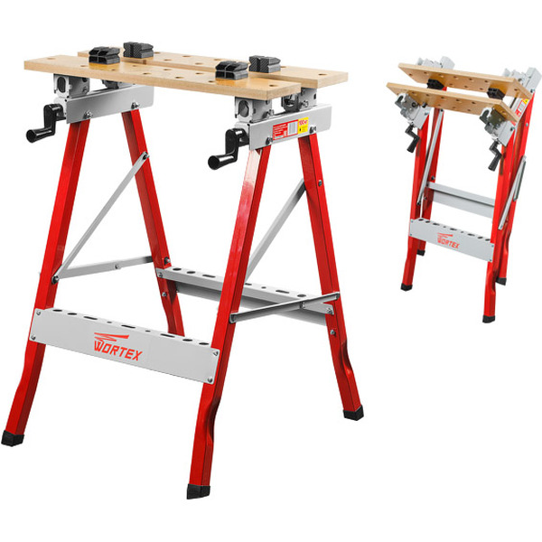 Дисковая пила Wortex CS 2170 + Верстак складной WORTEX WB 6080 P (CS217000011А1)