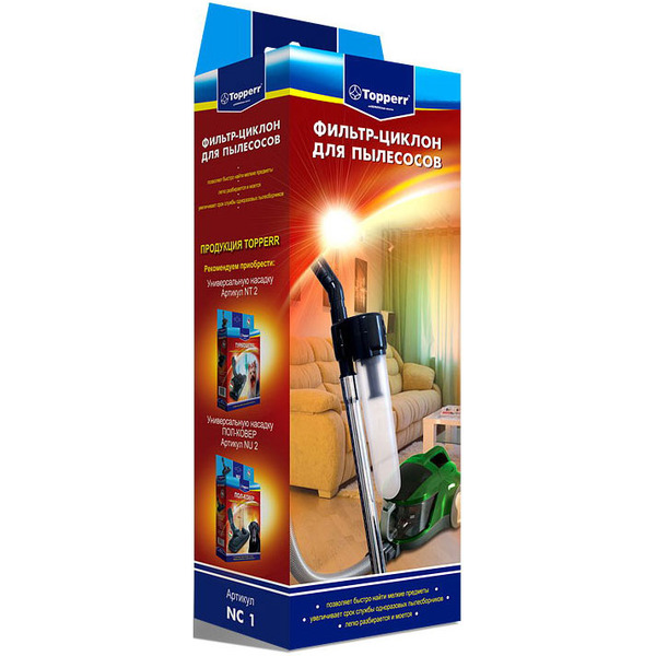 Циклонный фильтр к пылесосам TOPPERR 1210 NC-1
