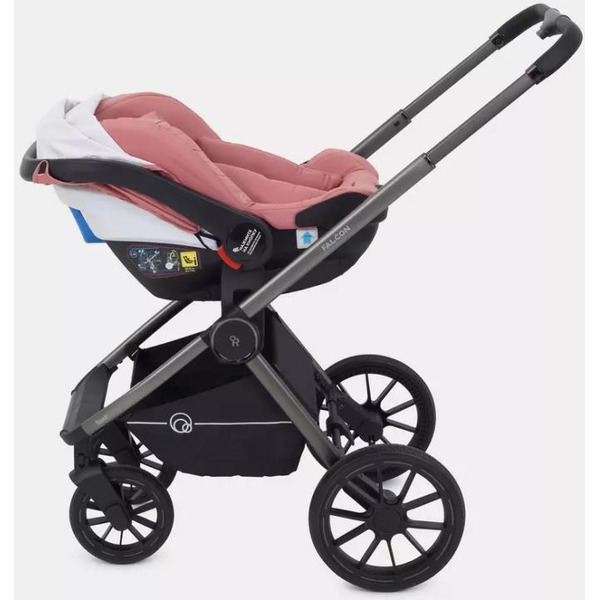 Детская универсальная коляска Rant Falcon 3 в 1 / RA098 (розовый)