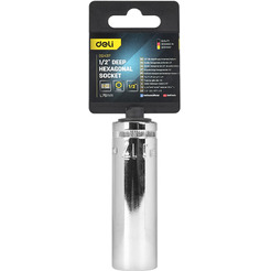 Головка торцевая шестигранная Deli EDQ4317