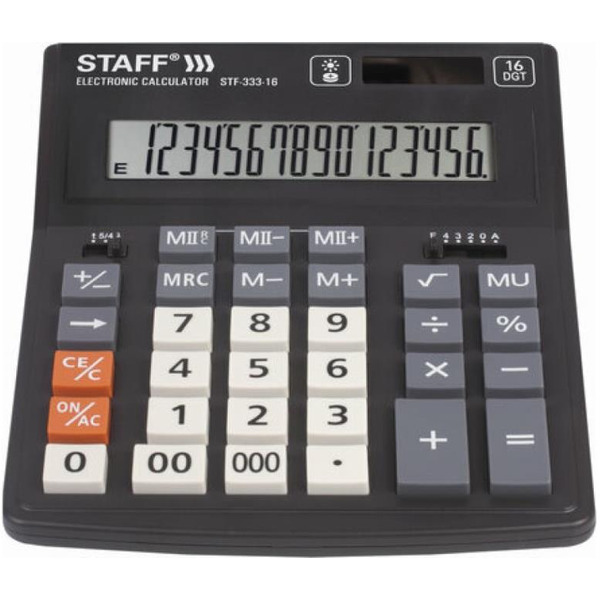 Калькулятор Staff Plus STF-333-16 (250417)