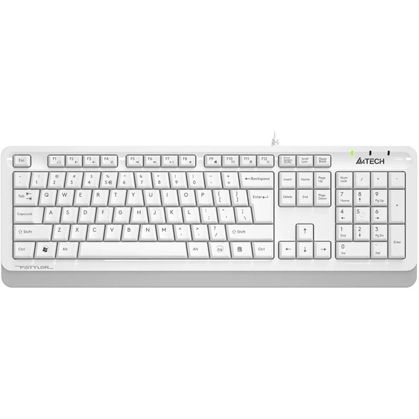 Клавиатура A4Tech Fstyler FKS10 (белый/серый)