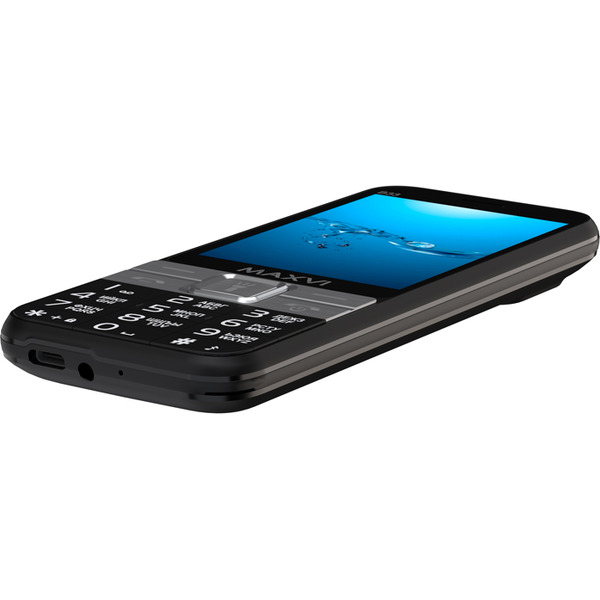 Мобильный телефон Maxvi B33 (черный)