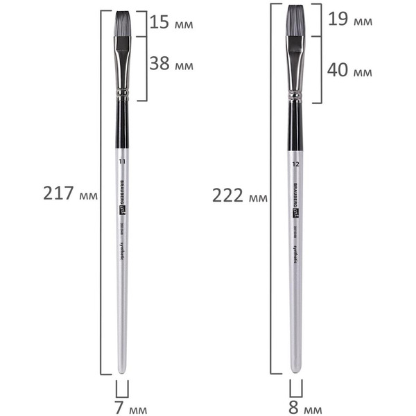 Набор кистей BRAUBERG ART DEBUT 201048 (23 шт+мастихин)