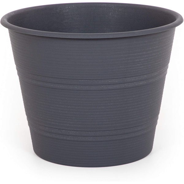 Горшок цветочный Полесье Виолетта №4 8463 (Ø515 мм - 50 л) тёмно-серый