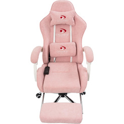 Вибромассажное кресло Calviano Avanti Ultimato (pink fabric)
