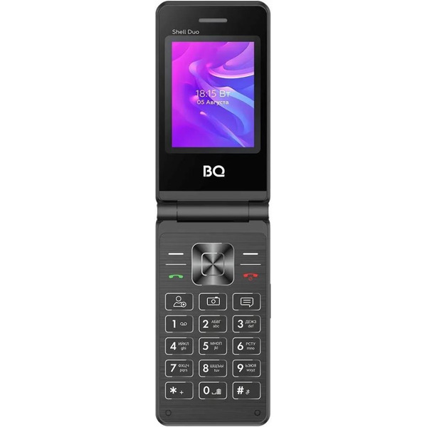 Мобильный телефон BQ Shell Duo BQ-2412 (черный)