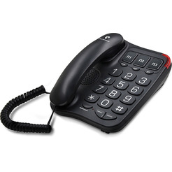 Проводной телефонный аппарат TEXET TX-214 черный