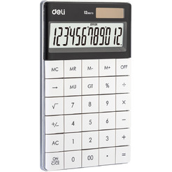 Калькулятор DELI 1589WHITE