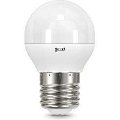 Лампа Gauss LED Globe E27 6.5W 3000K 105102107