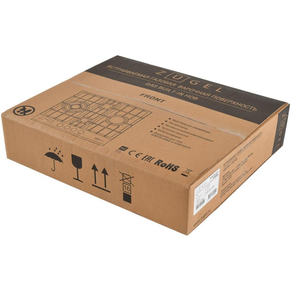 Варочная поверхность газовая ZUGEL ZGH600X