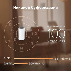 Wi-Fi роутер TP-Link Deco E4 (2-pack)
