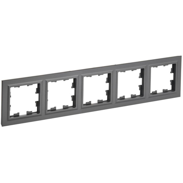 Рамка IEK Brite РУ-5-БрГ