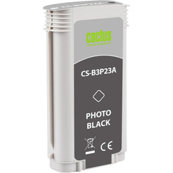 Картридж струйный Cactus CS-B3P23A №727 (фото черный)