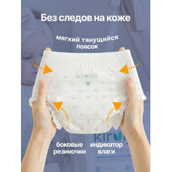 Подгузники-трусики детские Kirulya Premium XL 12+ кг (36шт)