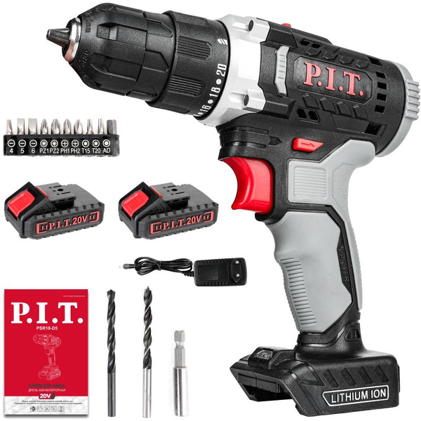 Дрель-шуруповерт P.I.T. PSR18-D5
