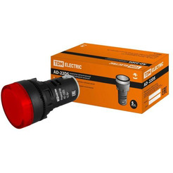 Лампа сигнальная TDM AD-22DS(LED) 110В AC/DC SQ0702-0029
