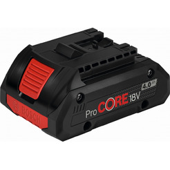 Аккумулятор для электроинструмента Bosch ProCORE18V 4.0Ah Professional 1.600.A01.6GB