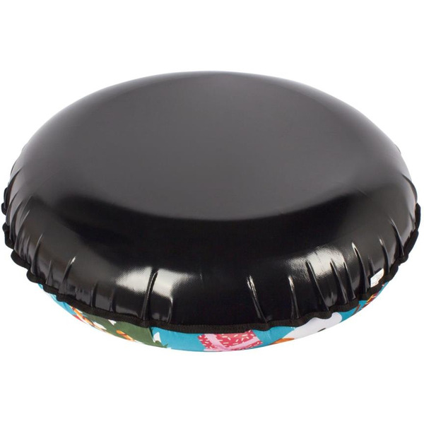 Тюбинг-ватрушка Snowstorm BZ-90 Cristmass / W112873 (90см, бирюзовый/черный)