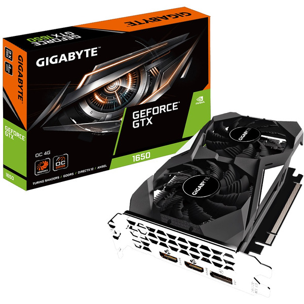 Видеокарта Gigabyte GeForce GTX 1650 OC 4GB GV-N1650OC-4GD