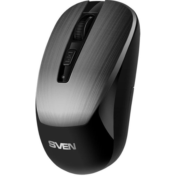 Мышь SVEN RX-380W (серый металлик)