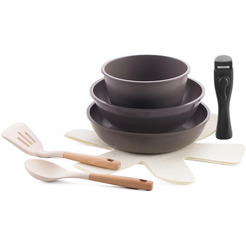 Набор посуды LARA LR01-300 (коричневый)