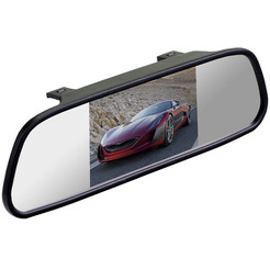 Зеркало заднего вида с монитором Silverstone F1 Interpower IP Mirror 5"