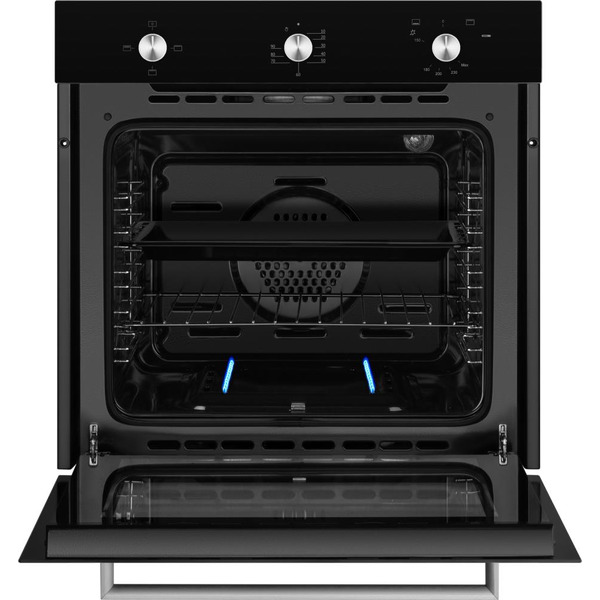 Газовый духовой шкаф Weissgauff WGO 706 Black Glass
