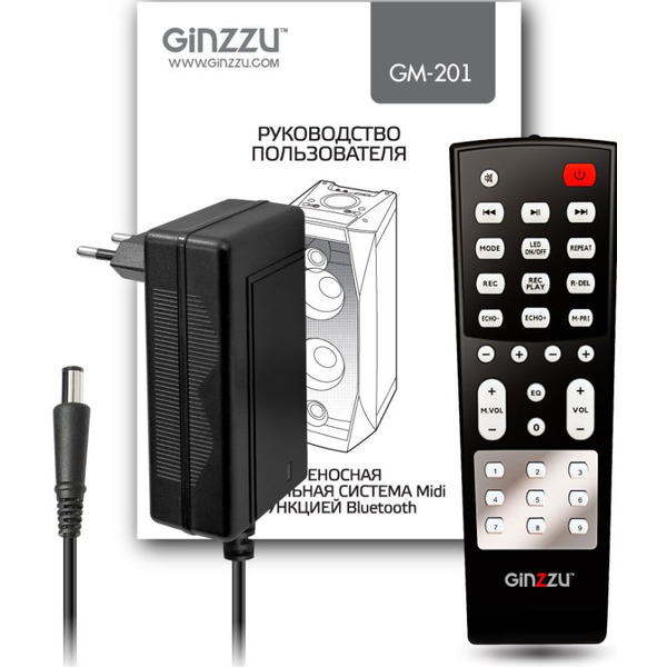 Колонки Bluetooth GINZZU GM-201