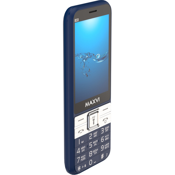 Мобильный телефон Maxvi B33 (темно-синий)