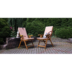 Комплект из 2 садовых кресел Fieldmann FDZN 4001-T