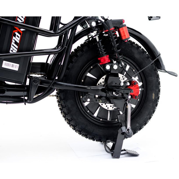 Электровелосипед AVM E-Alfa Fat (черный)