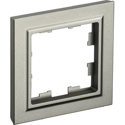 Рамка IEK Brite РУ-1-БрШ